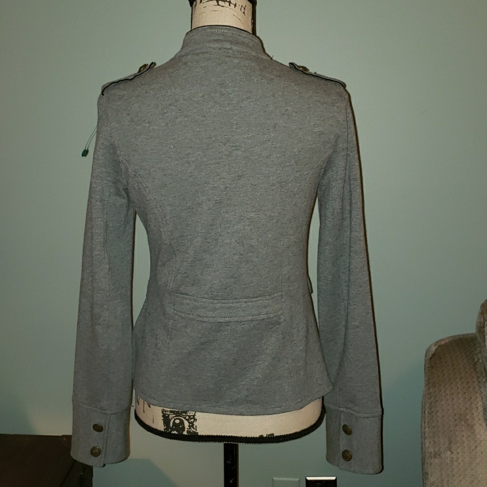 New Express Double Breasted Military Jacket Small - Picture 8 of 9